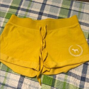 Yellow Women's Shorts